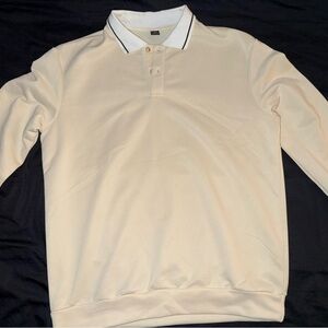 SHEIN Men's Beige Polo Shirt